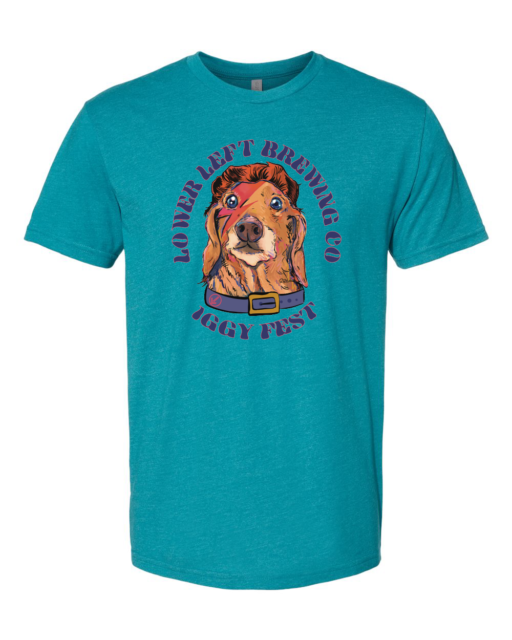 Lower Left Brewing Iggy Fest 2025 Unisex CVC T-Shirt - #6210