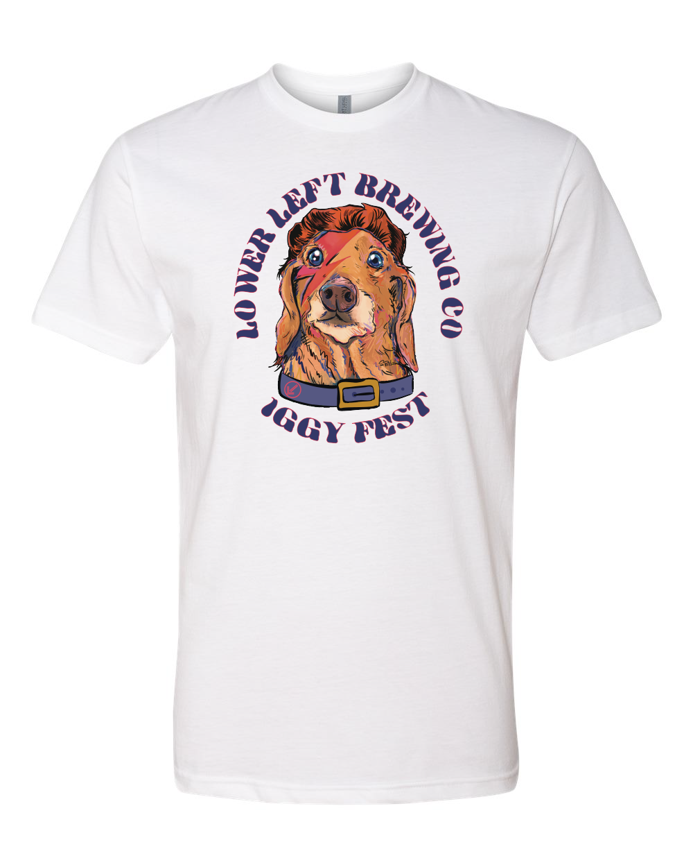 Lower Left Brewing Iggy Fest 2025 Unisex CVC T-Shirt - #6210